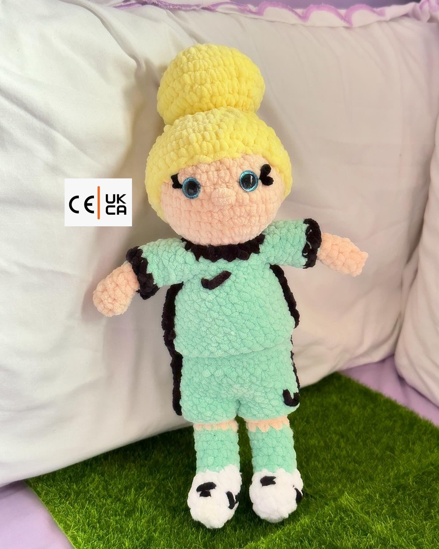 WSL Women Footballer Doll