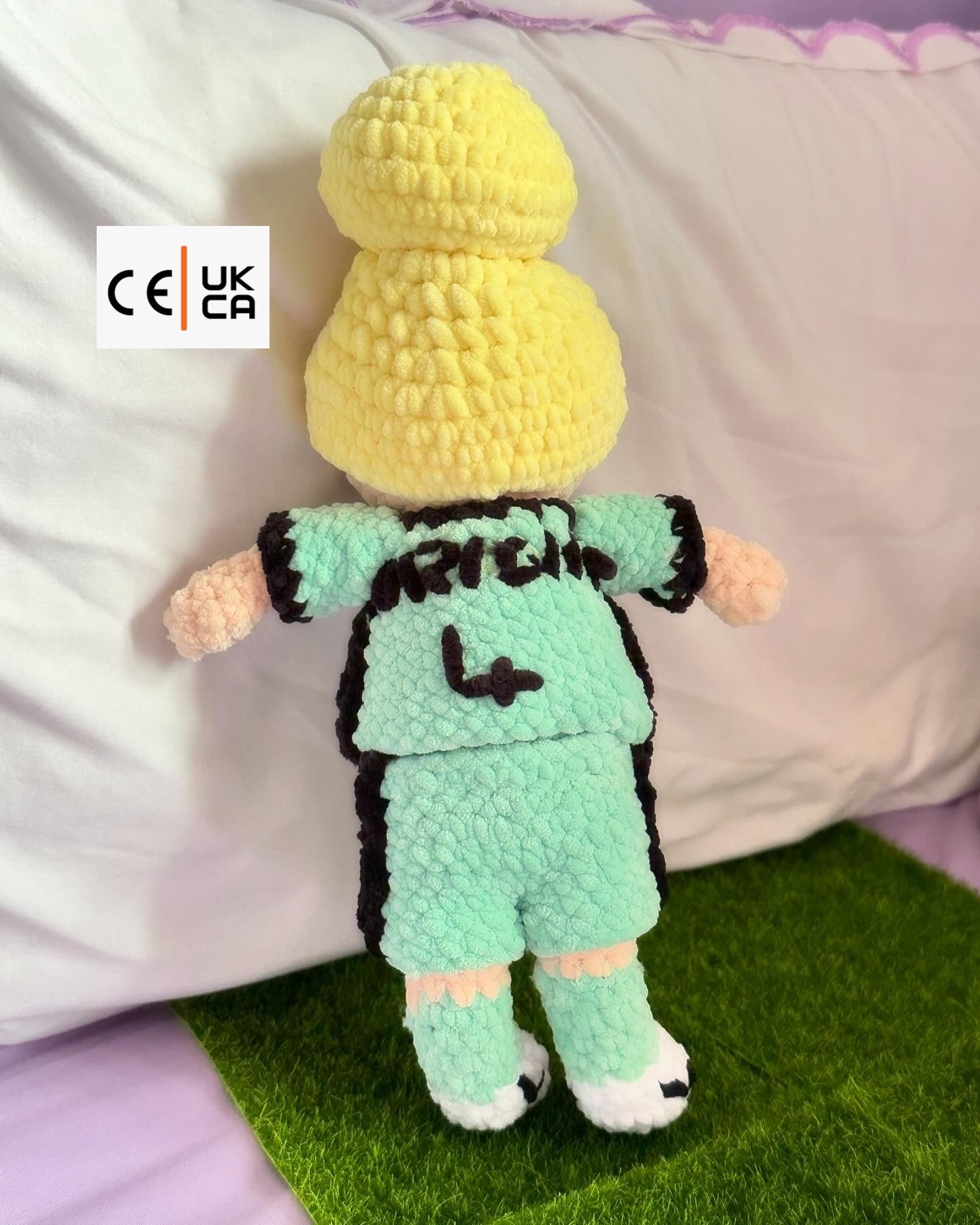 WSL Women Footballer Doll