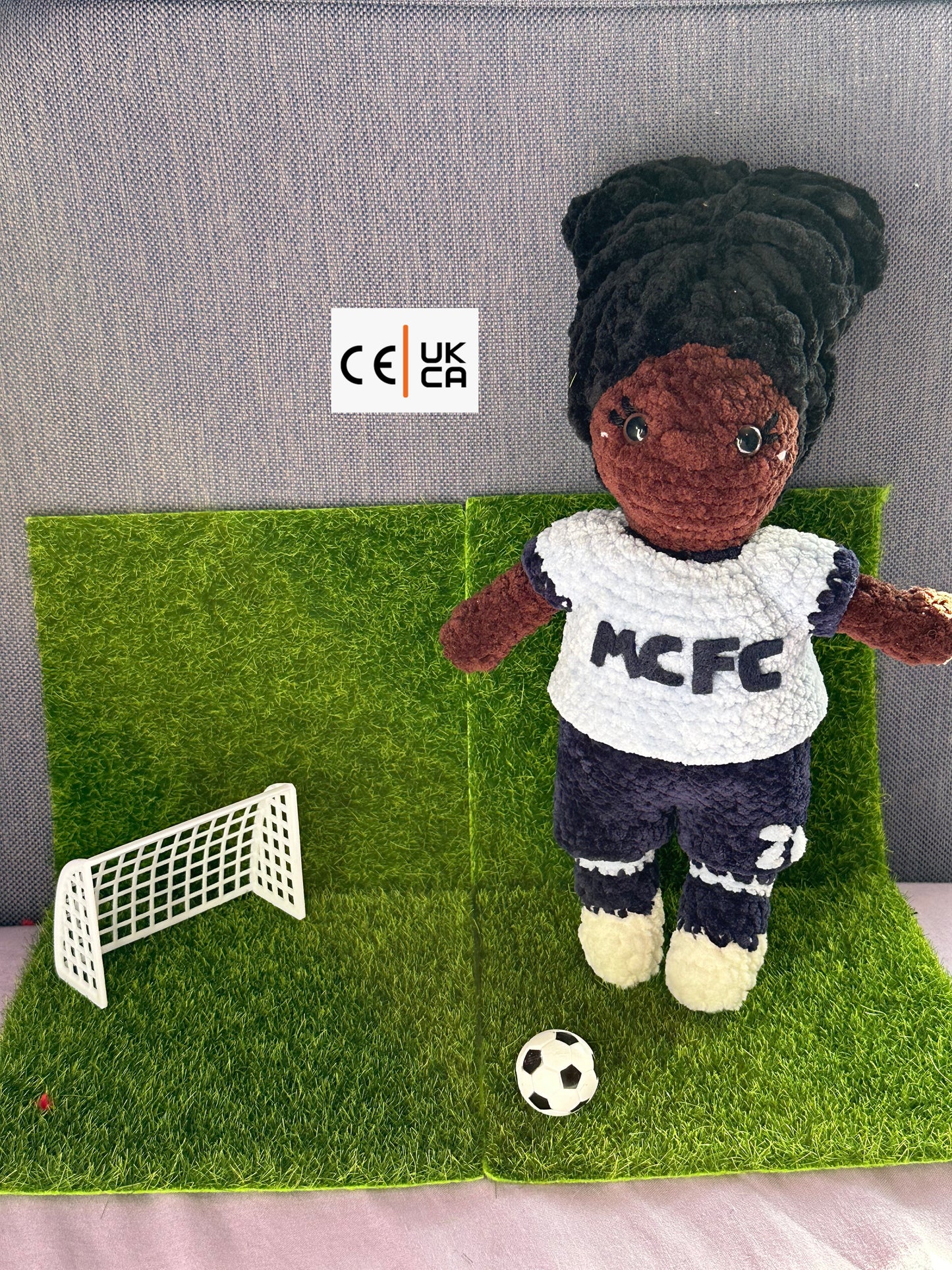 WSL Women Footballer Doll