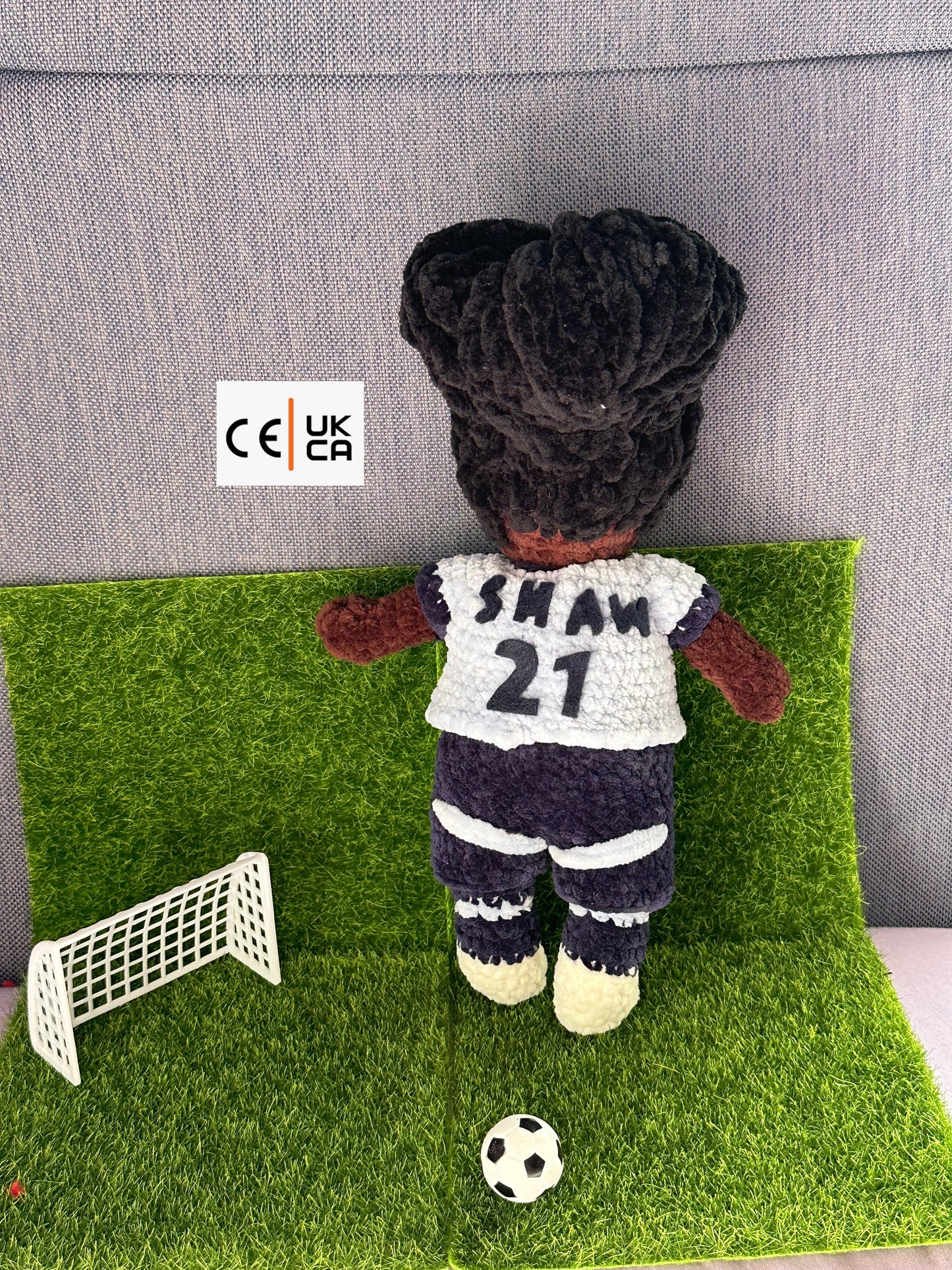 WSL Women Footballer Doll