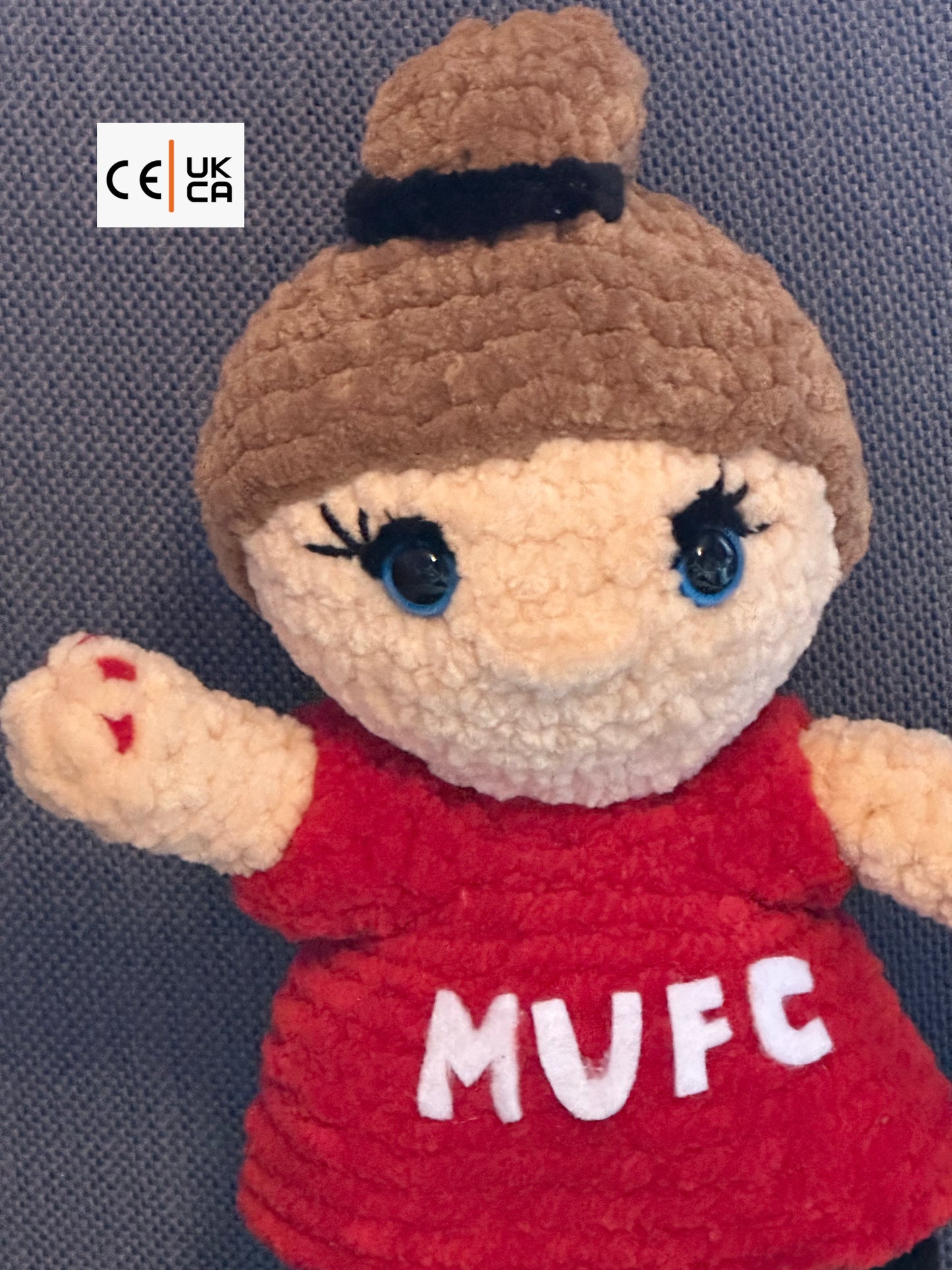 WSL Women Footballer Doll