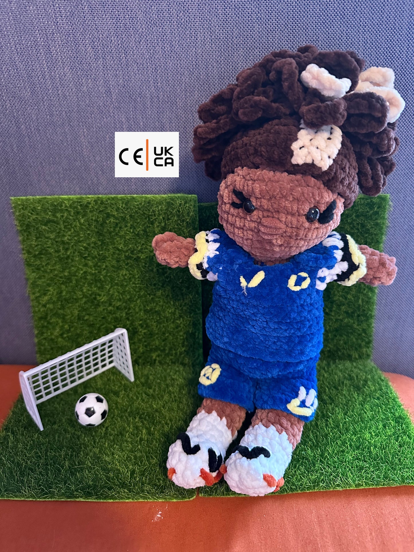 WSL Women Footballer Doll