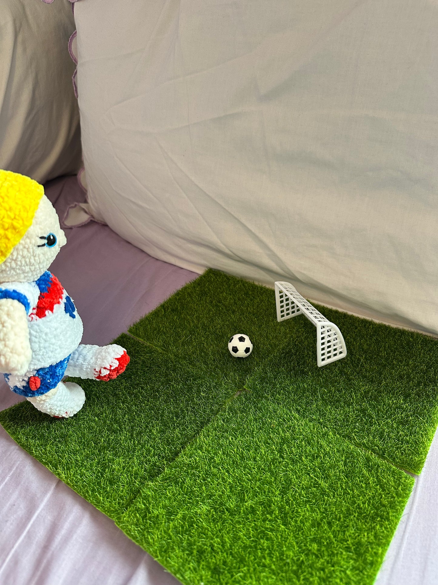 International Women's Footballer Doll