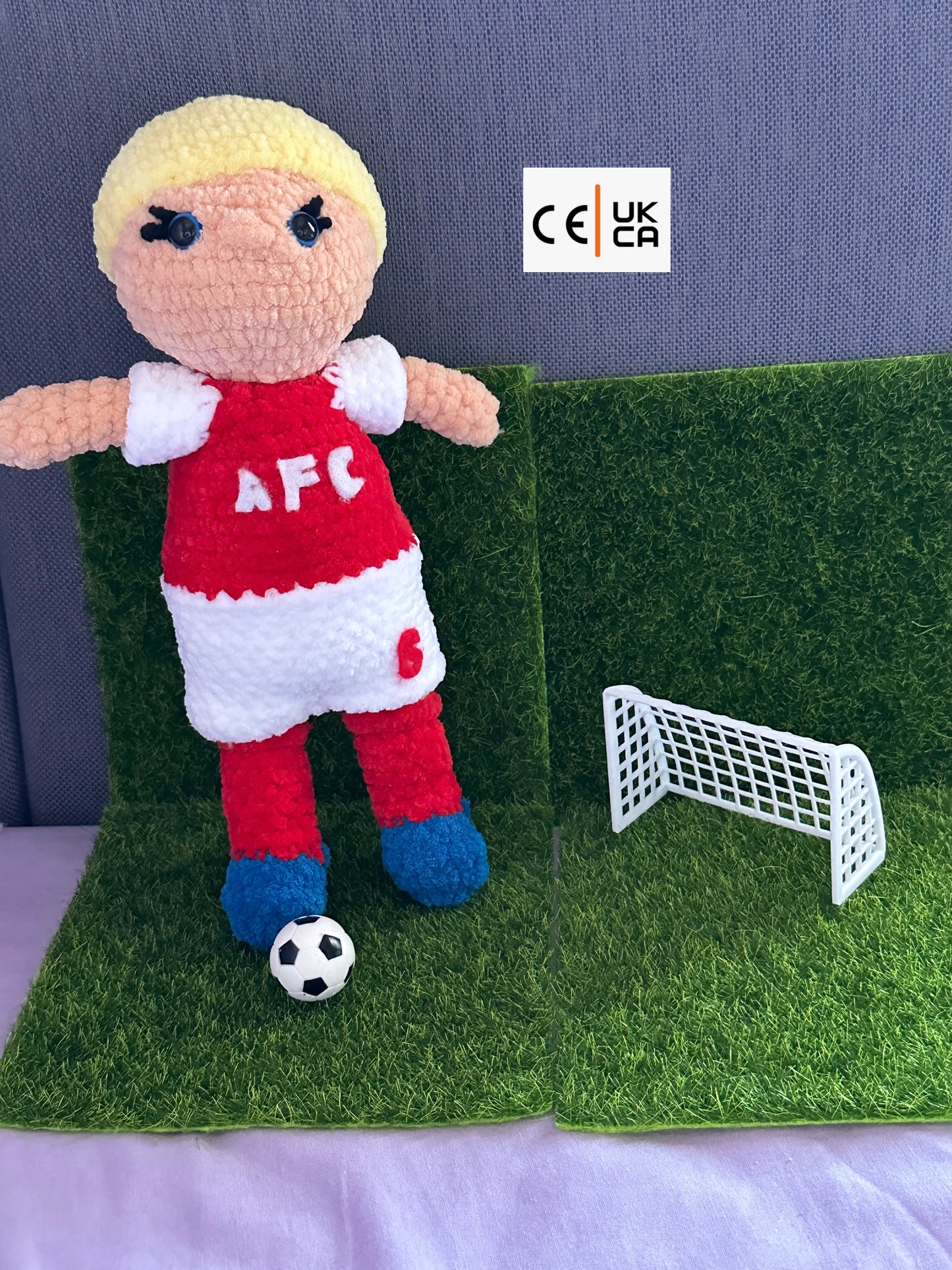 WSL Women Footballer Doll