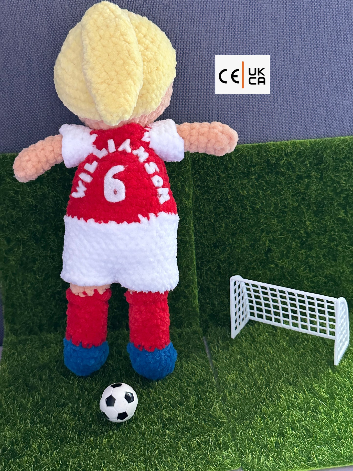 WSL Women Footballer Doll