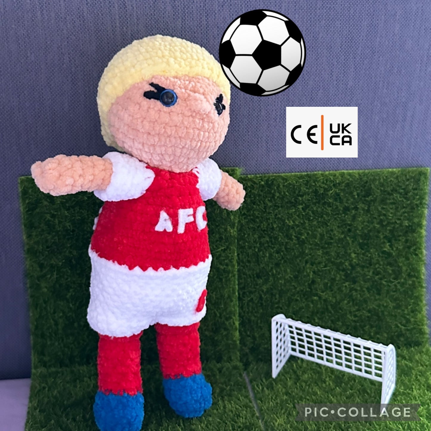 WSL Women Footballer Doll