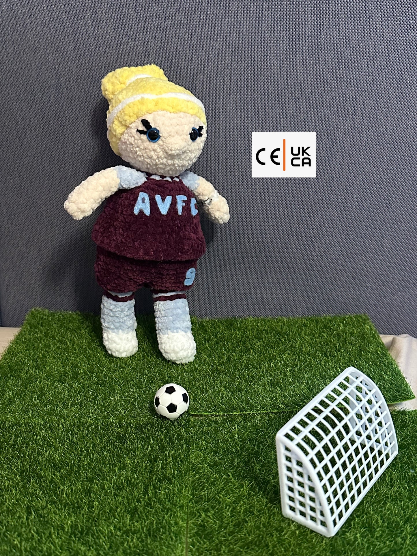 WSL Women Footballer Doll