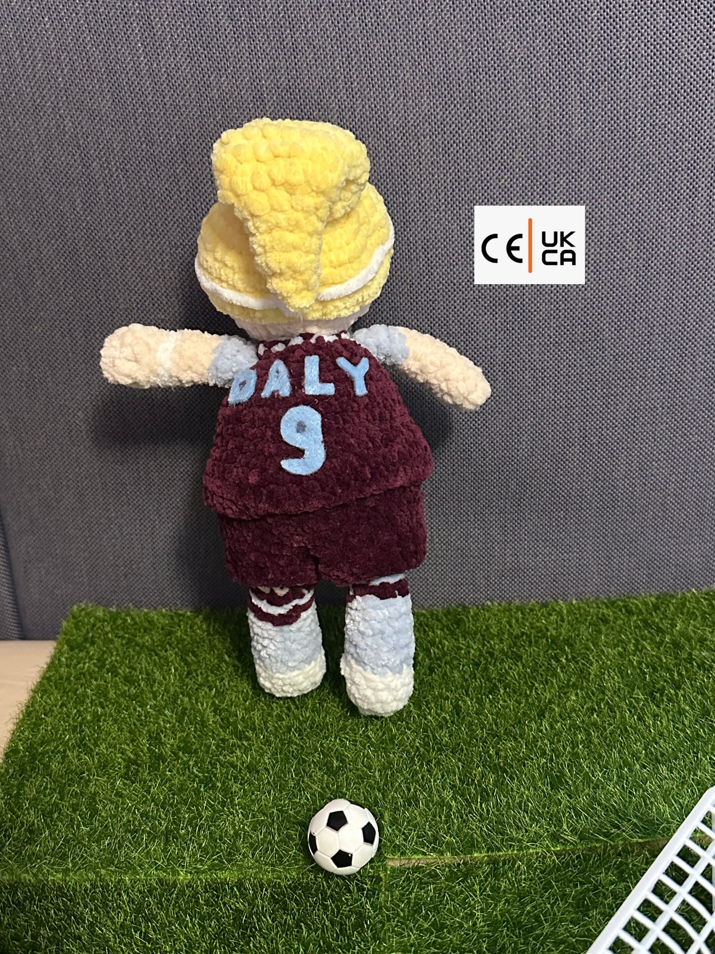 WSL Women Footballer Doll
