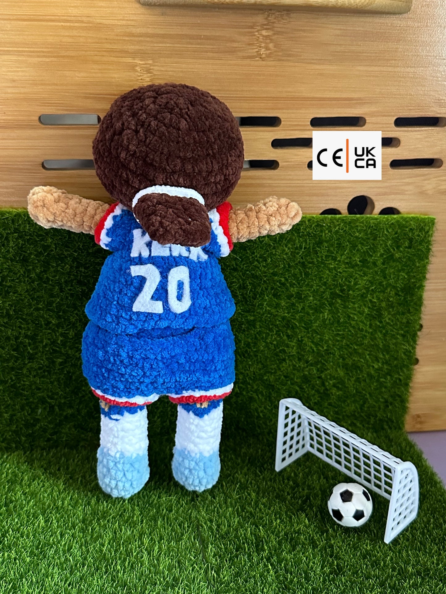 WSL Women Footballer Doll