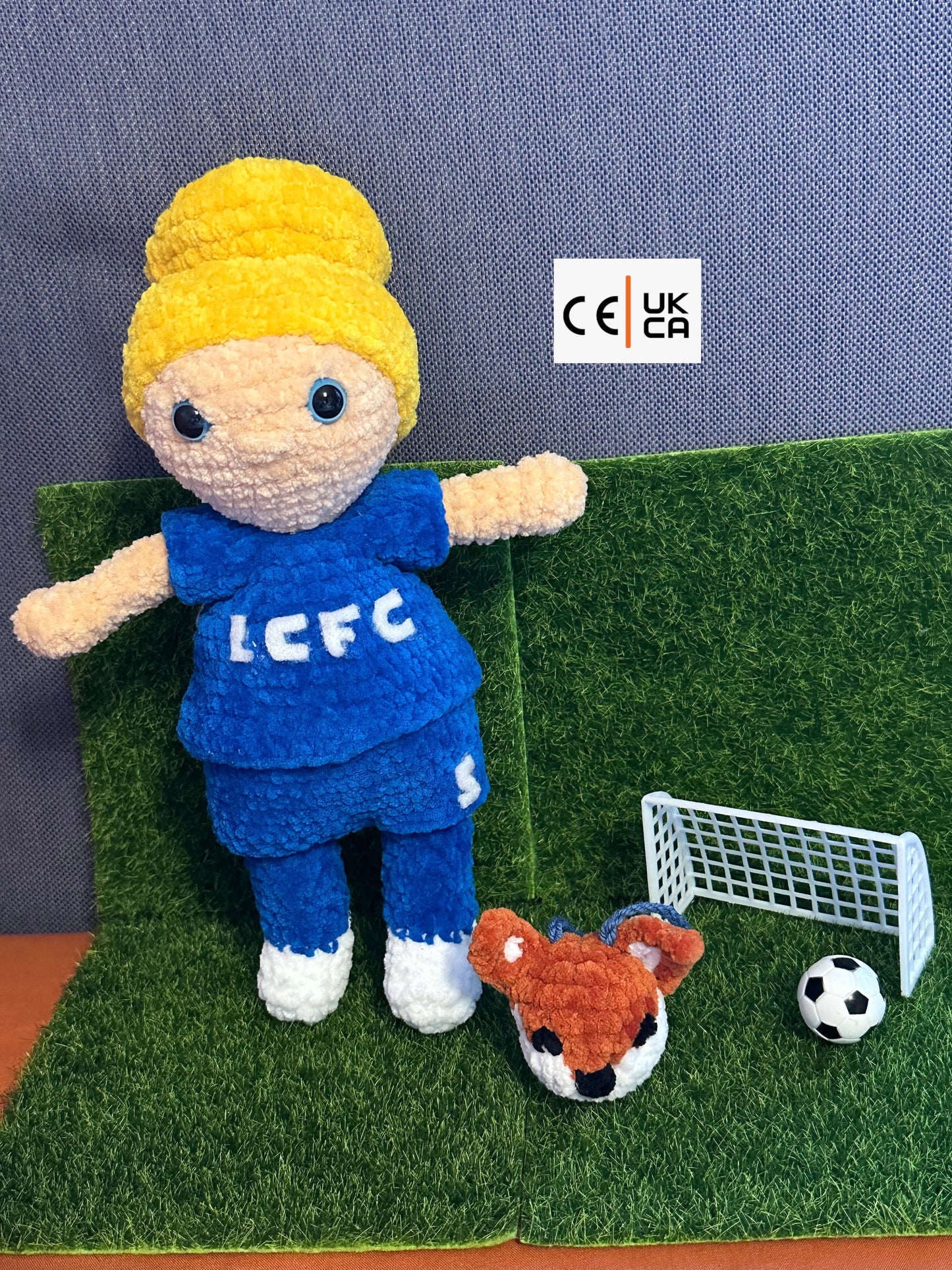 WSL Women Footballer Doll