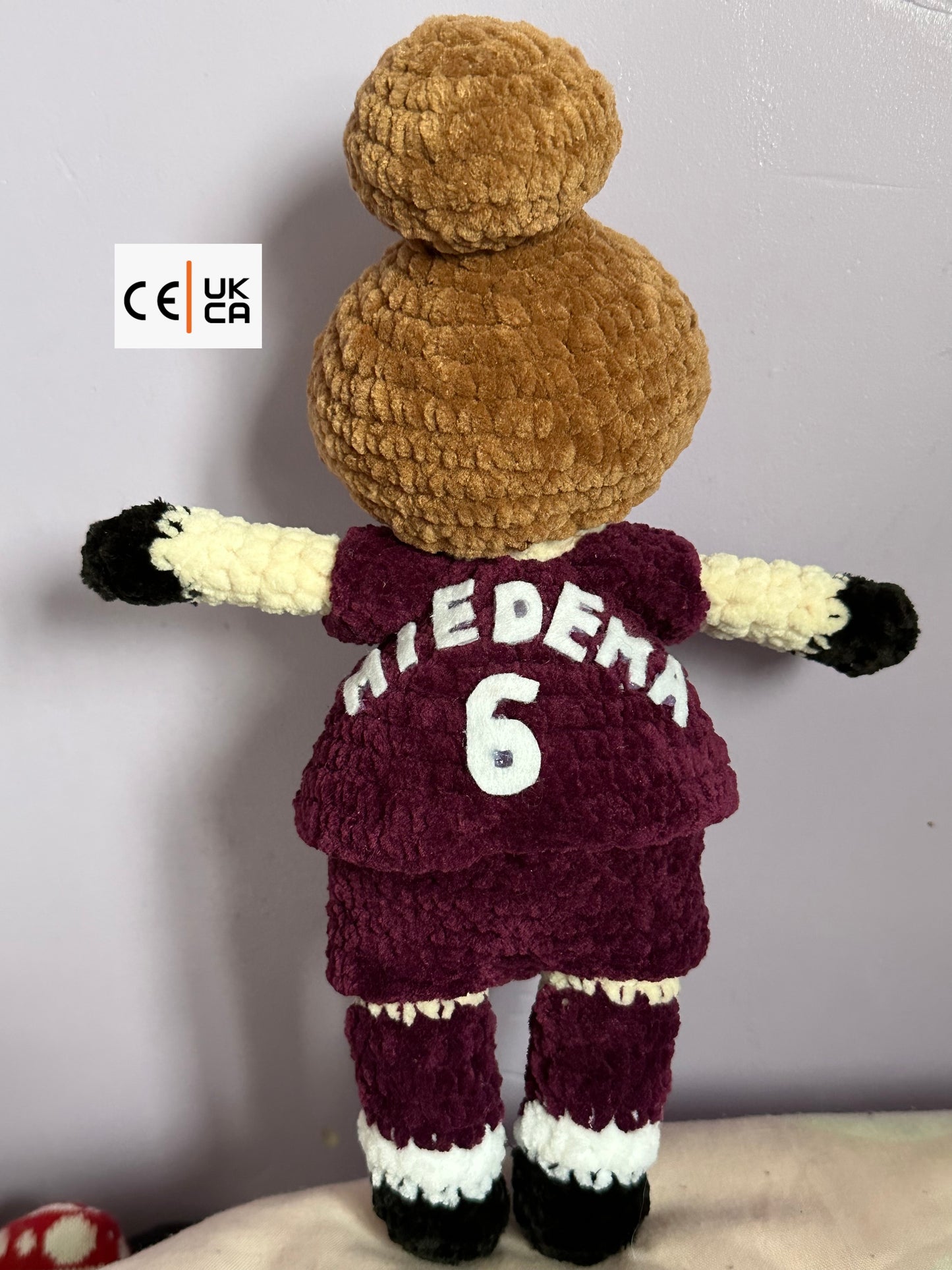 WSL Women Footballer Doll