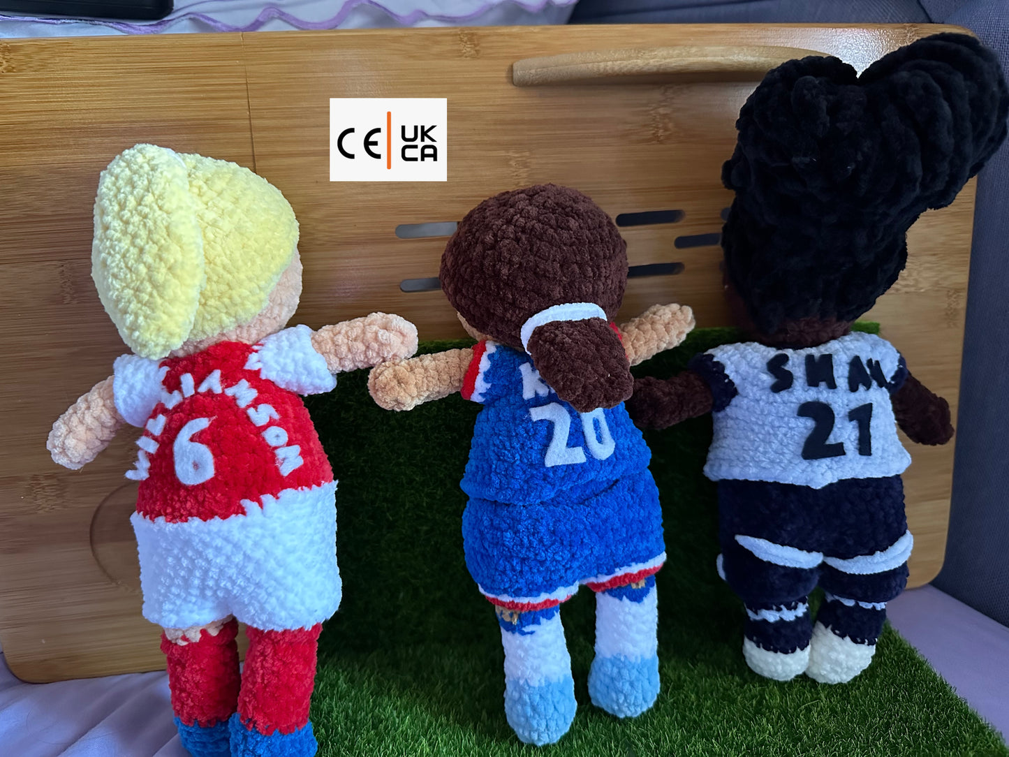 WSL Women Footballer Doll