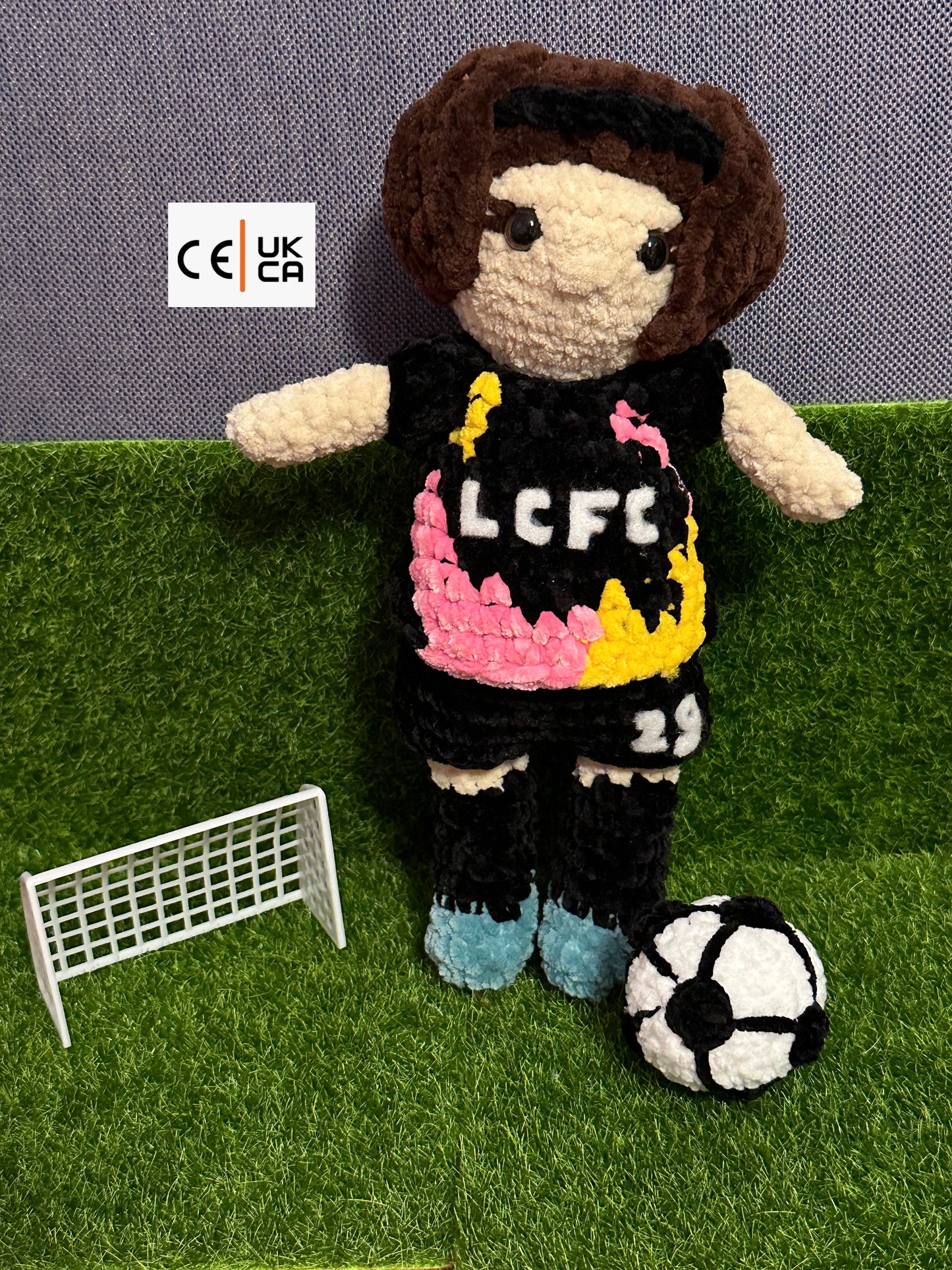 WSL Women Footballer Doll