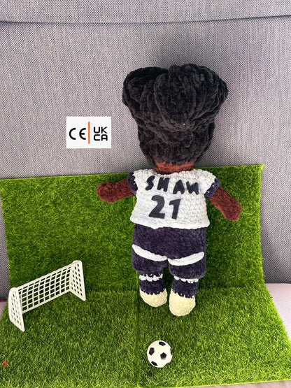 WSL Women Footballer Doll