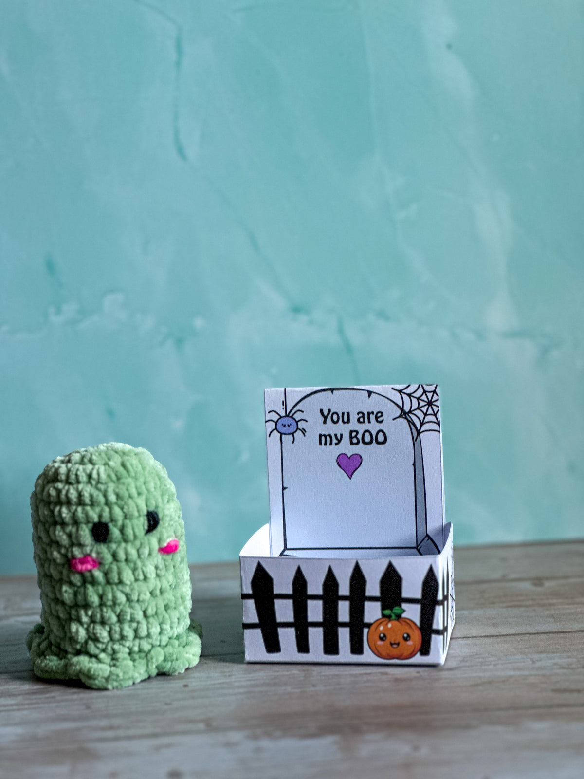 Ghosts with Tombstone Quote Boxes