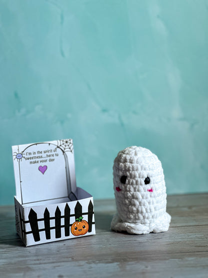 Ghosts with Tombstone Quote Boxes