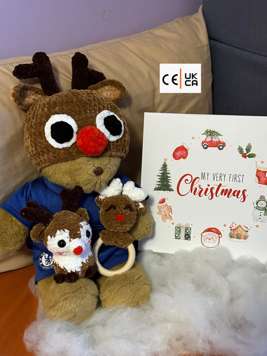 My First Christmas Reindeer Set