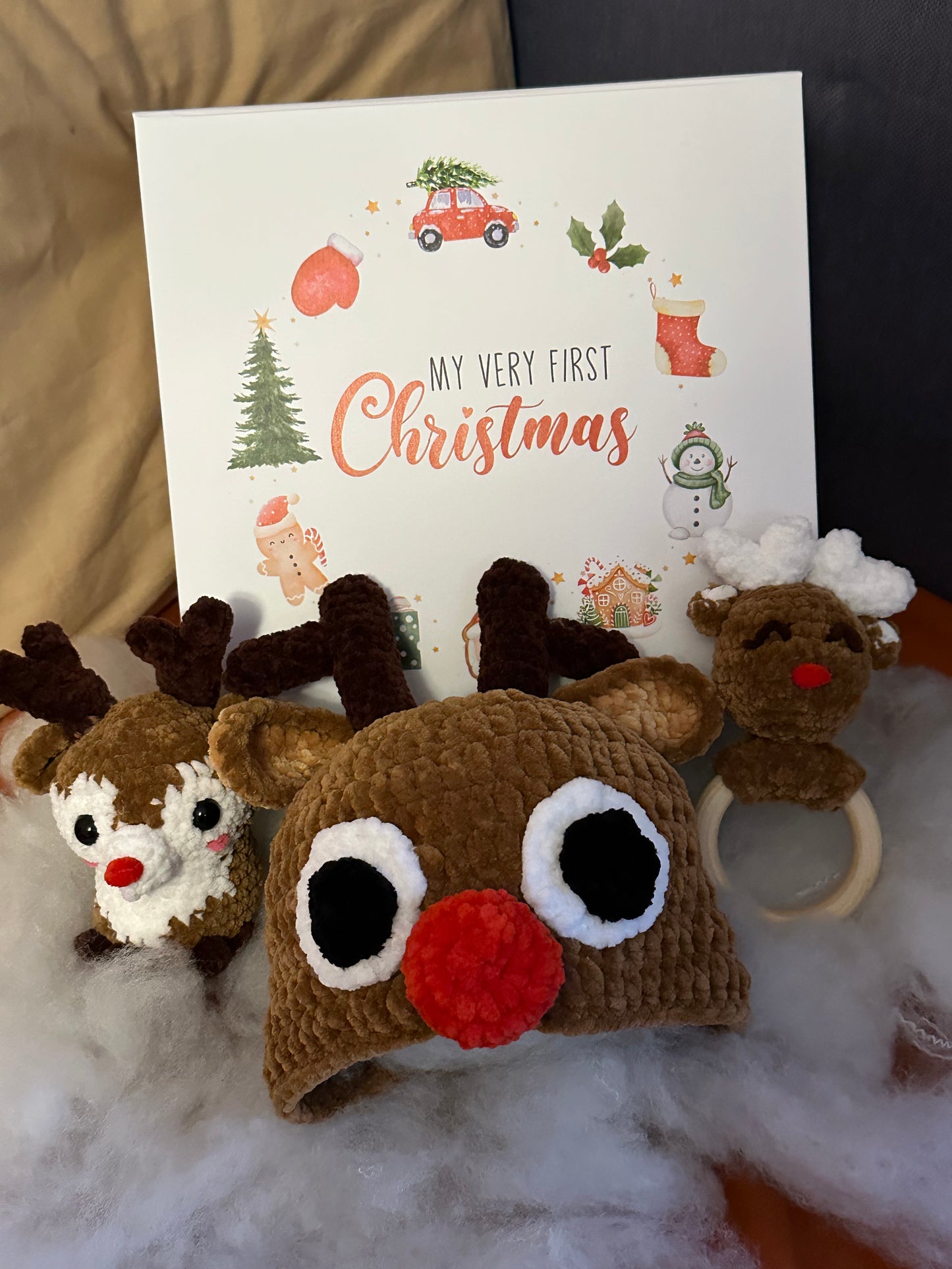 My First Christmas Reindeer Set