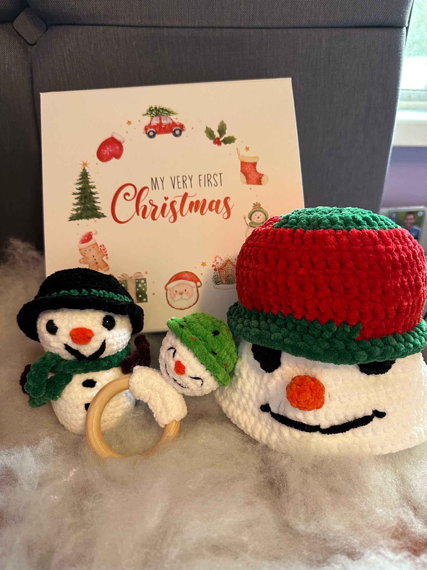 My First Christmas Snowman Set