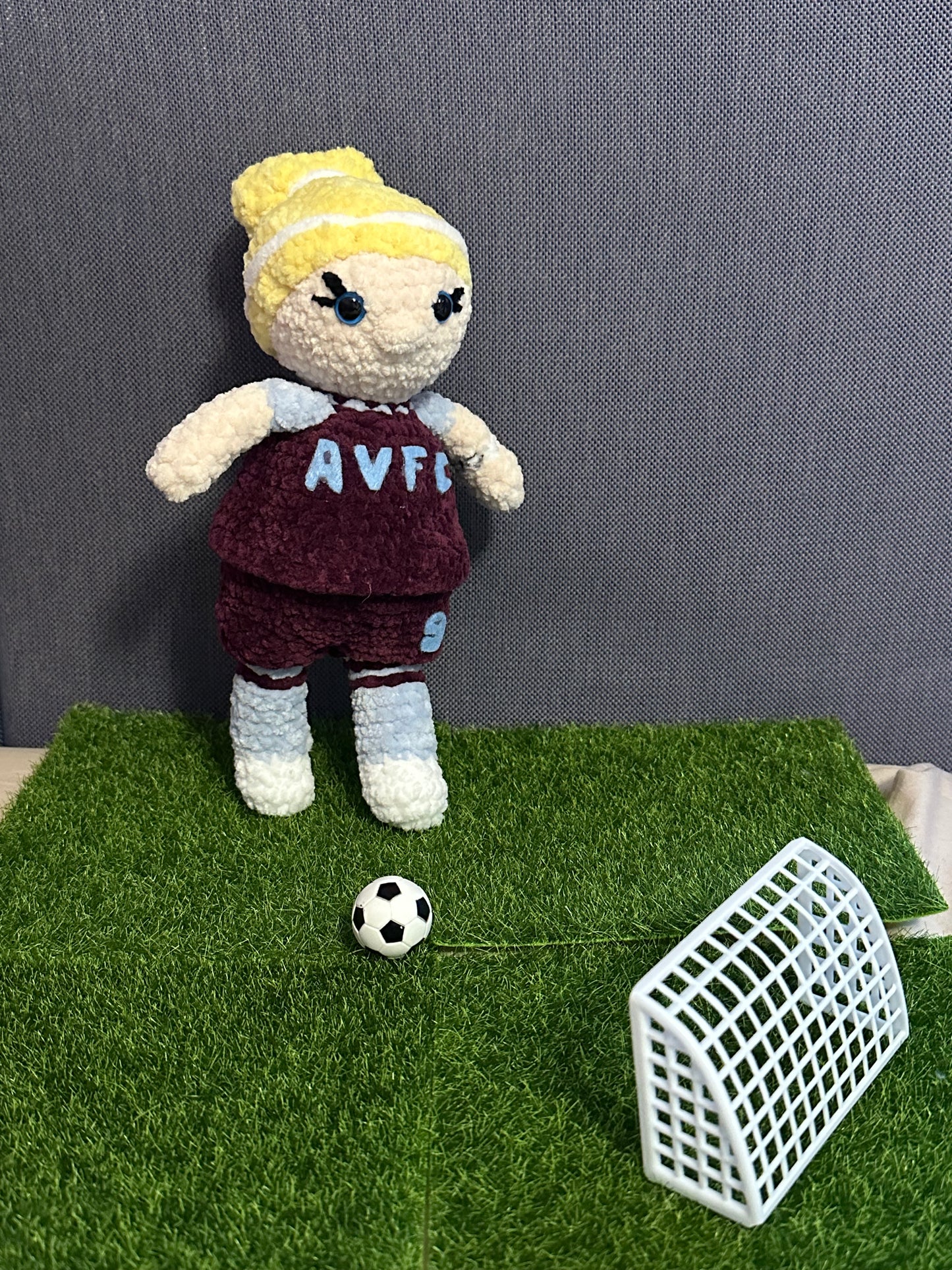 WSL Women Footballer Doll