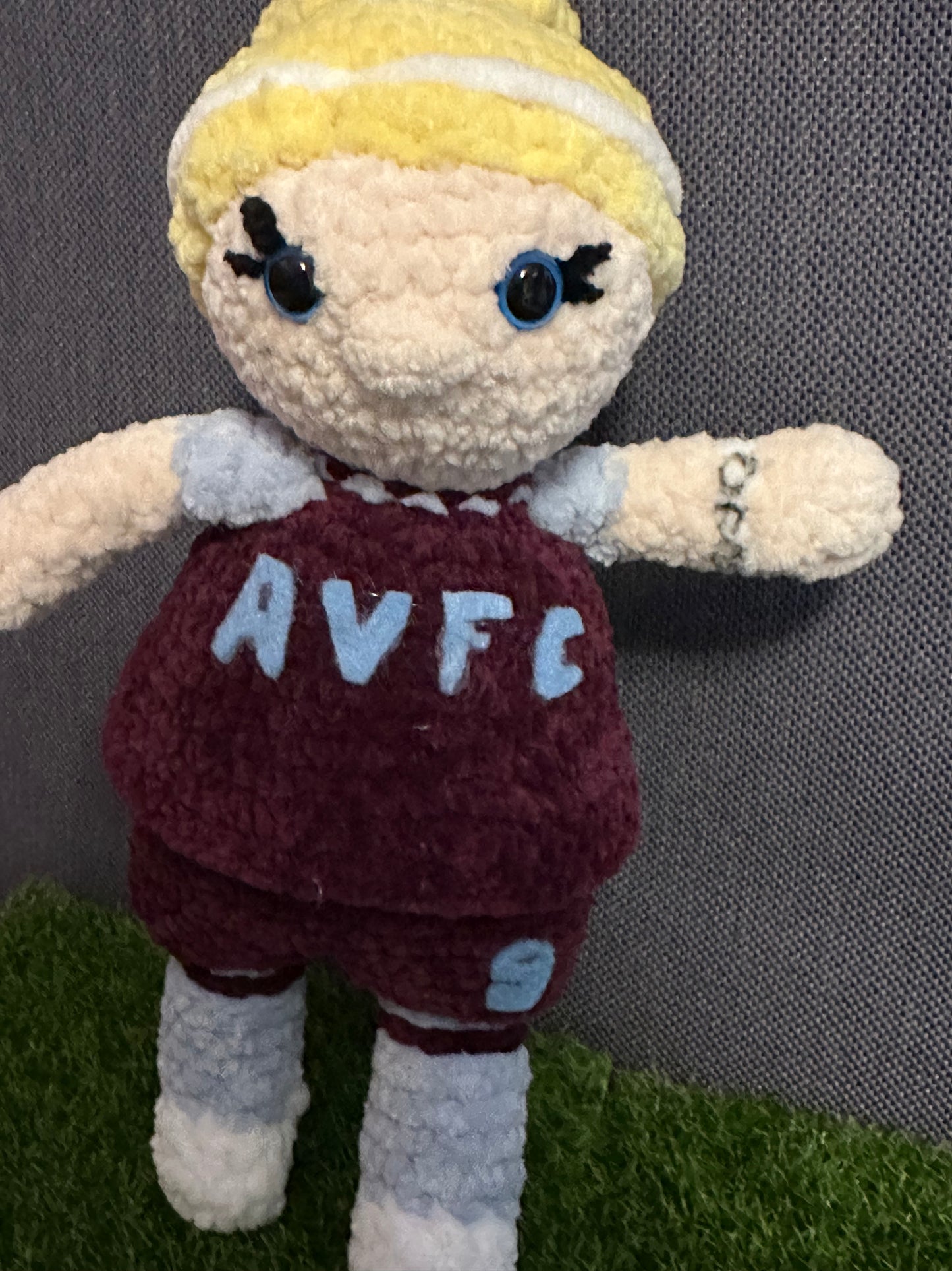 WSL Women Footballer Doll