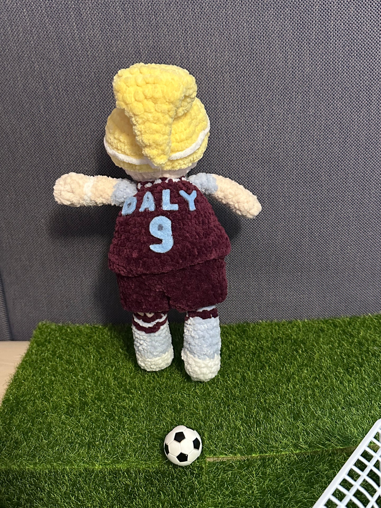 WSL Women Footballer Doll