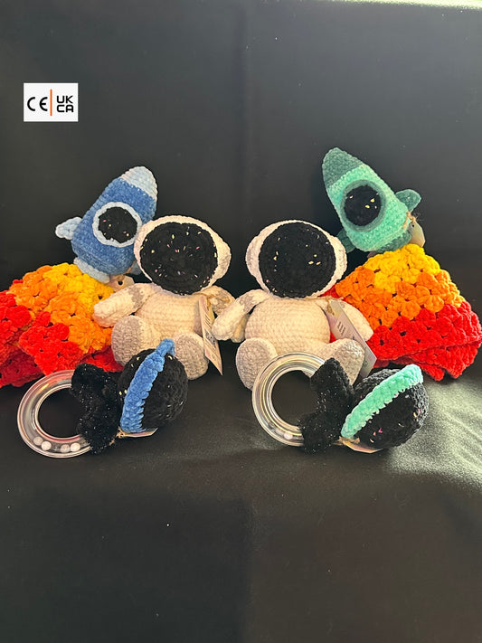 Planet Rattles Ready to Ship – Grace's Crochet Comforts