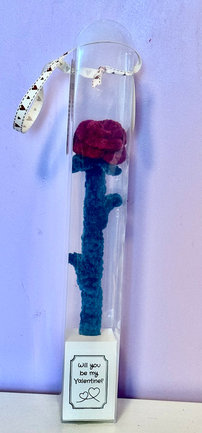 Valentine's Single Rose Gift Box