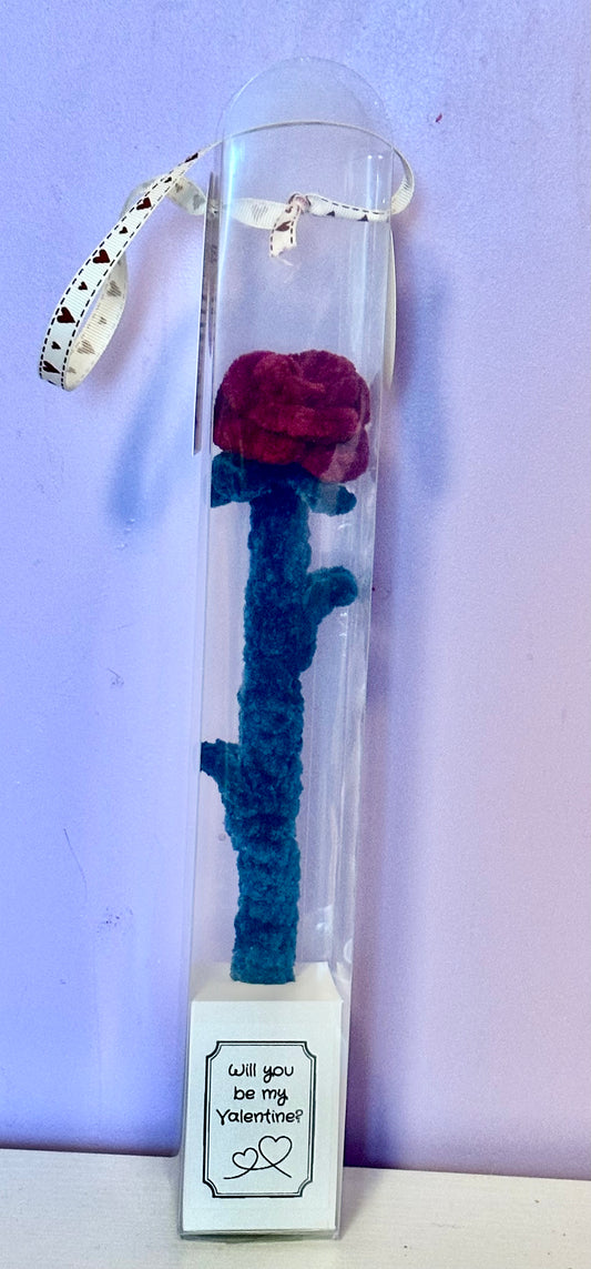 Valentine's Single Rose Gift Box