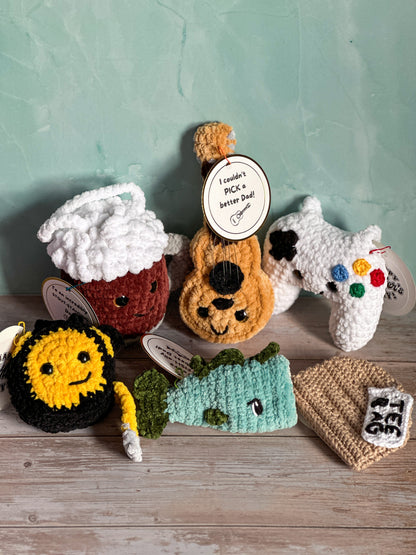 Father Day Pun Plushies