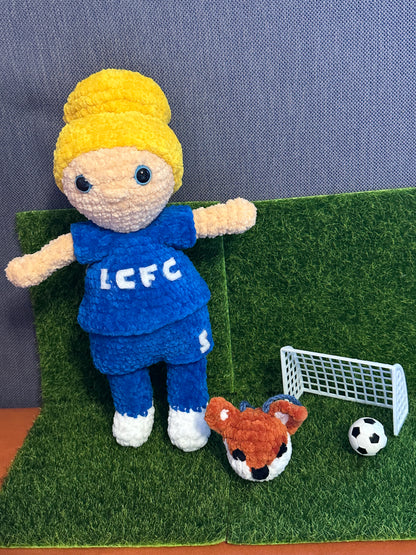 WSL Women Footballer Doll