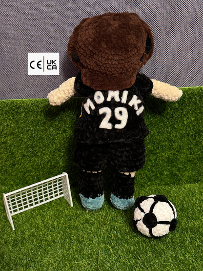 WSL Women Footballer Doll